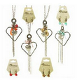 Heart Cluster Necklace & Earrings